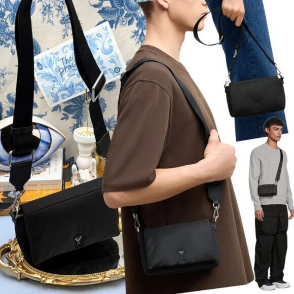 Ami Alexandre Mattiussi Other - 🆕 AMI PARIS 🧿 NWOT Ami de Cœur Crossbody Lunch Box Bag